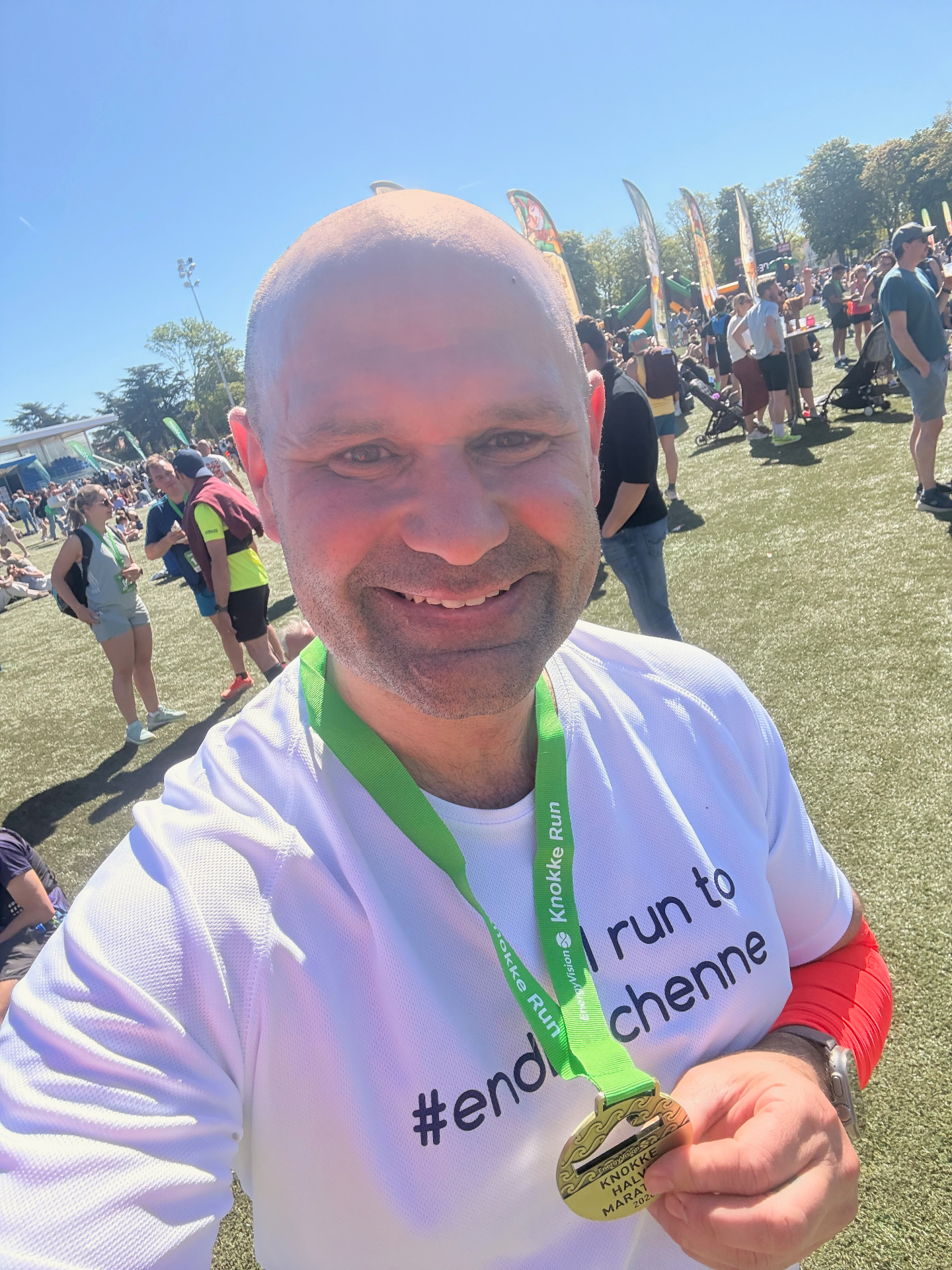 Médaille du semi-marathon de Knokke